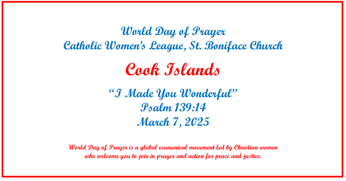 World  Day of Prayer 20250307